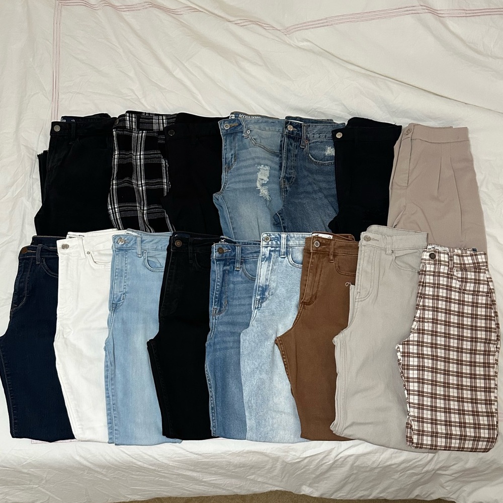 Pants / Jeans bundle (16 pairs) - Picture 1 of 1